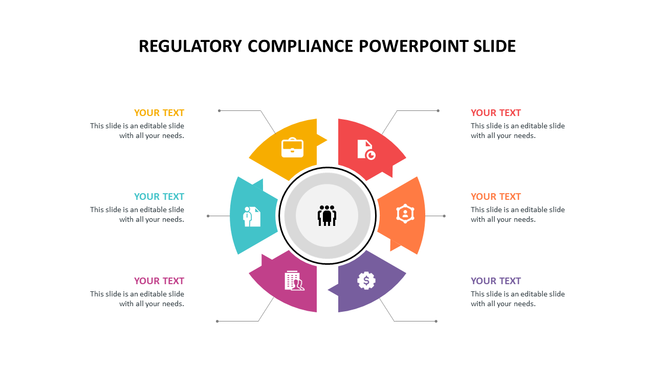 Regulatory compliance PowerPoint slide